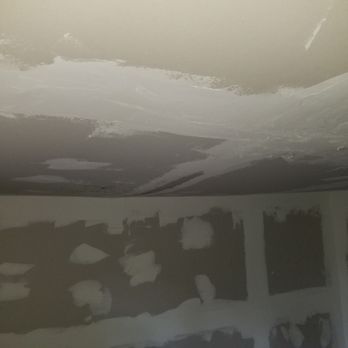 Deslee Home Service - Bowing new ceiling full of water - Lawn Services Near Me