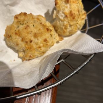 Red Lobster - two biscuits in a wire basket - Seafood Near Me - Clovis, New Mexico