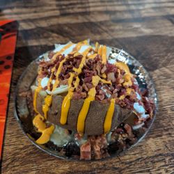 Baked Potato with everything on it
