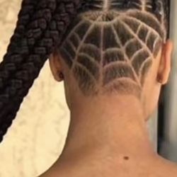 Clinton One Barber & Beauty Shop - This is what we asked him to do for my cousin.