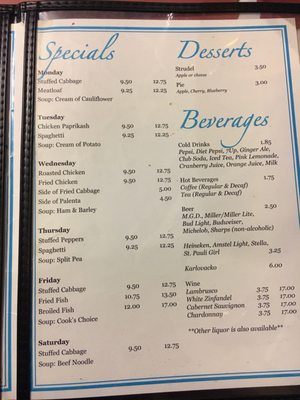 Menu photo 4 Marie's Restaurant Cleveland, OH Menu photo 4 Marie's Restaurant Cleveland, OH
