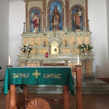 Socorro Mission La Purisima - Front alter - Churches Near Me - El Paso, Texas
