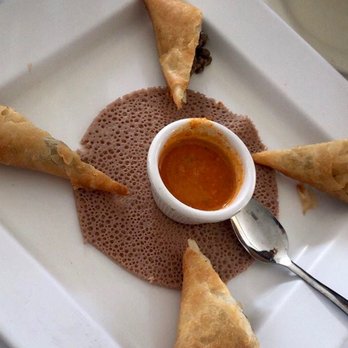 Das Ethiopian - Lentil samosas, not my favorite - Ethiopian Near Me - Washington, DC, District of Columbia