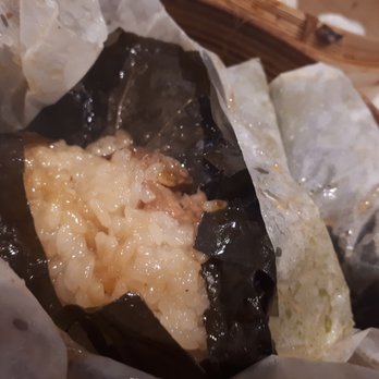 Ginger And Onion Cuisine - sticky rice in lotus leaf, steamed - Dim Sum Near Me - Toronto, Ontario