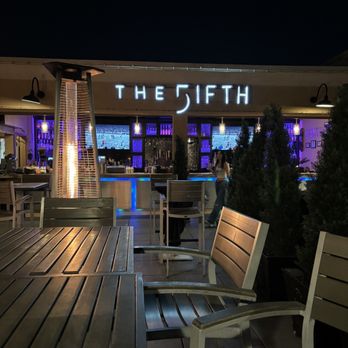 The Fifth - Rooftop facing the bar area - Cocktail Bars Near Me - Anaheim, California