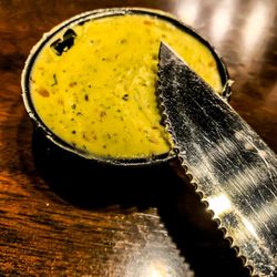 Black Rock Bar & Grill - Black Rocks's signature Rock Sauce to dip steak