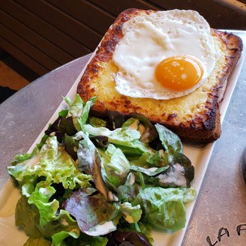 La Fregate - Croque Madame (Ham, Cheese, Egg and Toast) - French Near Me - Paris, 75