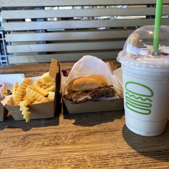 Shake Shack Melville - White Truffle Burger, Tiramisu Shake and Fries - Burgers Near Me - Melville, New York Shake Shack Melville - White Truffle Burger, Tiramisu Shake and Fries - Burgers Near Me - Melville, New York