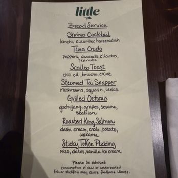 Little Fish - Great menu - Seafood Near Me - Philadelphia, Pennsylvania Little Fish - Great menu - Seafood Near Me - Philadelphia, Pennsylvania