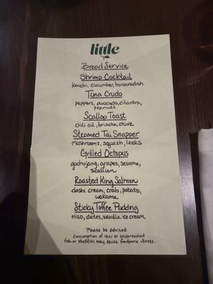 Menu photo 1 Little Fish Philadelphia, PA Menu photo 1 Little Fish Philadelphia, PA