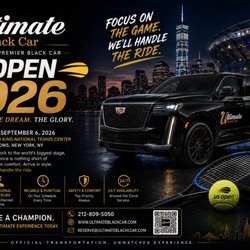 Ultimate Black Car - US TENNIS OPEN 2026