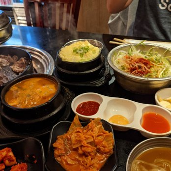 Obaltan - Soup and egg souffle - beef combo - Korean Near Me - Fort Lee, New Jersey