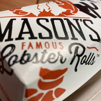 Mason's Famous Lobster Rolls - Annapolis - Outside packaging - Lobster BLT Roll. - Seafood Near Me - Annapolis, Maryland Mason's Famous Lobster Rolls - Annapolis - Outside packaging - Lobster BLT Roll. - Seafood Near Me - Annapolis, Maryland
