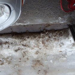 Gopher State Storage Hugo - 4 inches of ice inside the unit!