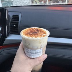Cube Bubble Tea Studio - Crème brûlée brown sugar milk tea