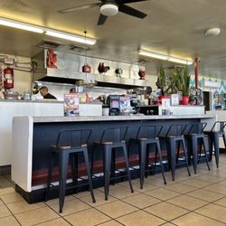 Red Rooster Cafe - Inside diner
