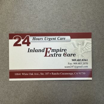 Inland Empire Extra Care - Urgent Care Near Me - Rancho Cucamonga, California Inland Empire Extra Care - Urgent Care Near Me - Rancho Cucamonga, California