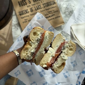 Russ & Daughters - So yummy! The lox - Bagels Near Me - New York, New York Russ & Daughters - So yummy! The lox - Bagels Near Me - New York, New York