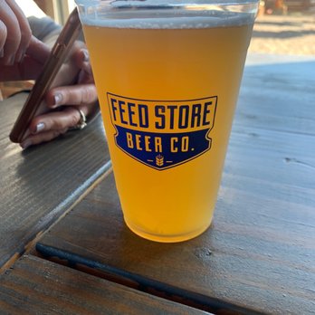 Feed Store Beer - a glass of beer on a table - Breweries Near Me - Bloomfield, Indiana Feed Store Beer - a glass of beer on a table - Breweries Near Me - Bloomfield, Indiana