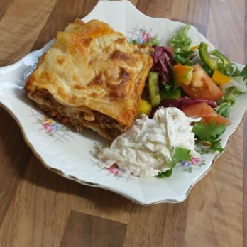 The Old Post Office - Homemade lasagne with salad and coleslaw only £4.50 - Gift Shops Near Me - Greenisland, CKF