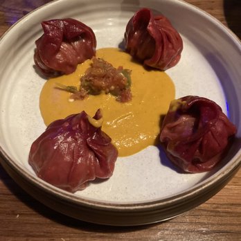 Dancing Yak - pork momos ($7) - Himalayan/Nepalese Near Me - San Francisco, California