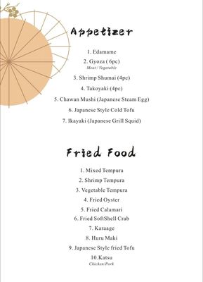 Menu photo 2 Ichiban Sushi Edina, MN Menu photo 2 Ichiban Sushi Edina, MN