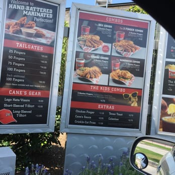 Raising Cane's Chicken Fingers - At the drive thru.. Lol - Fast Food Near Me - Lewisville, Texas