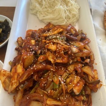 Ap Gu Jung - Octopus with noodles - Korean Near Me - Diamond Bar, California Ap Gu Jung - Octopus with noodles - Korean Near Me - Diamond Bar, California