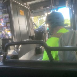 Sonoma County Transit - Bus 211 with a beautiful driver Jasmin didn't get in photo cause I didn't have her permission!! But she is great
