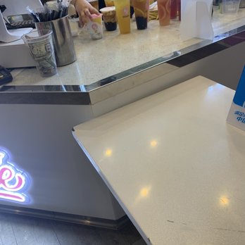Ume Tea - our drinks on the counter, ready to be served but they insisted to give all out at once :( - Bubble Tea Near Me - Milpitas, California Ume Tea - our drinks on the counter, ready to be served but they insisted to give all out at once :( - Bubble Tea Near Me - Milpitas, California