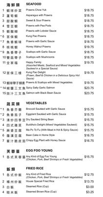 Menu photo 1 Chopsticks Edmonds, WA
