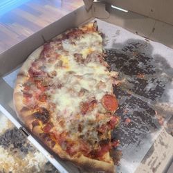 Meat lovers pizza