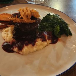 Blackberry short ribs dish - yum!