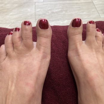 Champlain Nails - beautiful pedicure - Nail Salons Near Me - Winooski, Vermont
