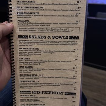 RoadHouse Cinemas - Pizza and Salad Menu - Cinema Near Me - Tucson, Arizona