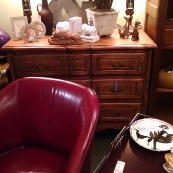 Full of Chic - Nice chair, one of two.  Love the chest in the rear. - Estate Liquidation Near Me