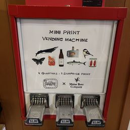 Ana Inciardi Mystery Print Vending Machine Ana Inciardi Mystery Print Vending Machine