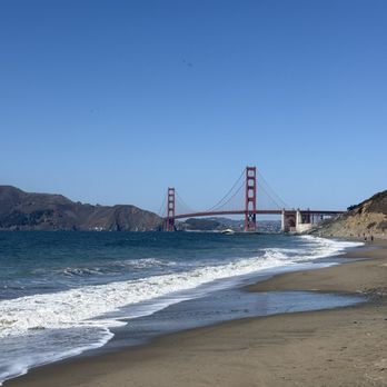 Baker Beach - North view - Parks Near Me - San Francisco, California