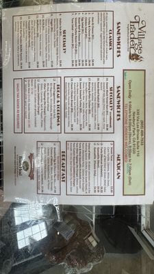 Menu photo 1 Village Trader Newbury Park, CA Menu photo 1 Village Trader Newbury Park, CA