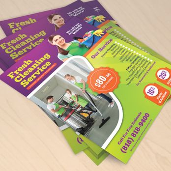 Mirdon Production - Art Cleaning Company - Flyer - Web Design Near Me - Studio City, California