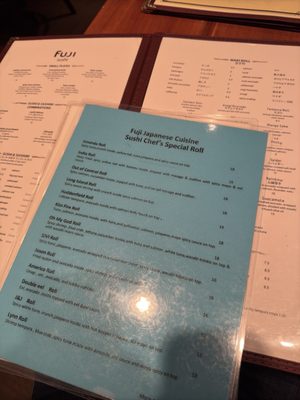 Menu photo 1 Fuji Japanese Restaurant Haddonfield, NJ Menu photo 1 Fuji Japanese Restaurant Haddonfield, NJ