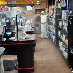 Associated Supermarket - We are sanitizing the entire store head to toe every week.