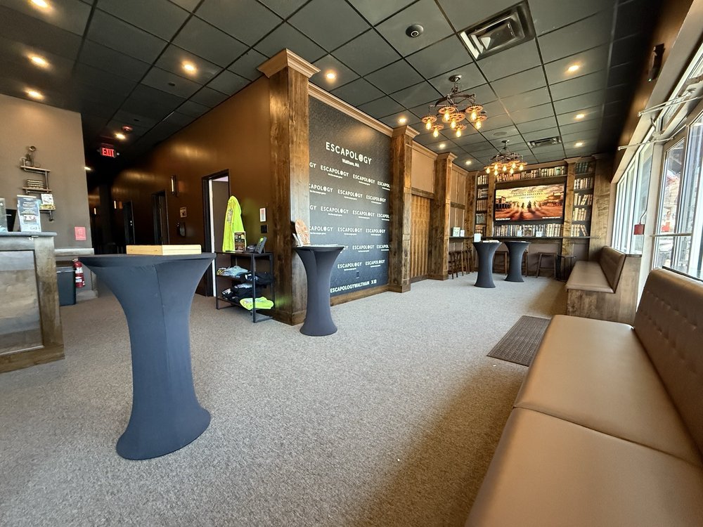 Social spots from Escapology Escape Rooms