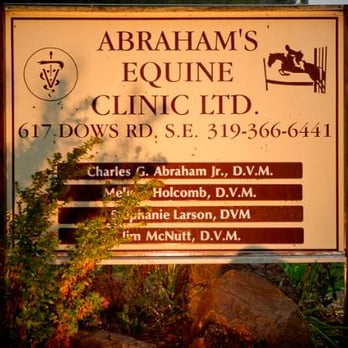 Abraham's Equine Clinic - (photo by Abraham's Equine Clinic) - Veterinarians Near Me - Cedar Rapids, Iowa