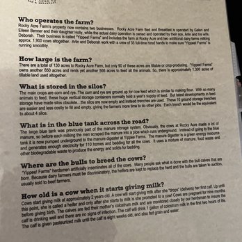 Rocky Acre Farm B&B - Info in room - Hotels Near Me - Mount Joy, Pennsylvania Rocky Acre Farm B&B - Info in room - Hotels Near Me - Mount Joy, Pennsylvania
