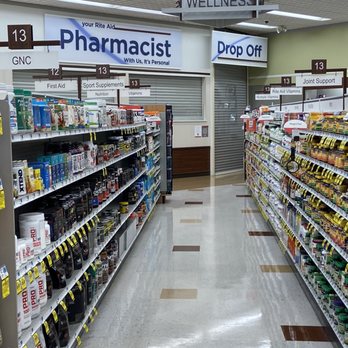 Rite Aid - a pharmacy aisle in a store - Drugstores Near Me - Hopewell, Virginia