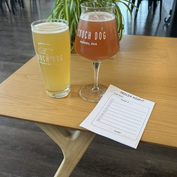 Couch Dog Brewing - Pale ale, lychee blueberry sour - Breweries Near Me - Salem, Massachusetts