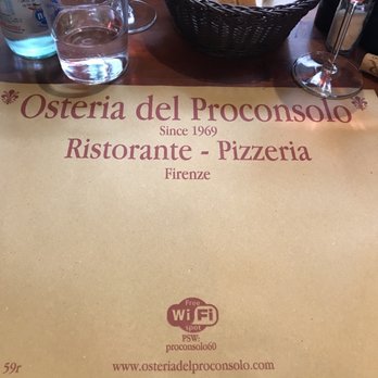 Osteria del Proconsolo - Free secured Wi-Fi. - Tuscan Near Me - Florence, FI Osteria del Proconsolo - Free secured Wi-Fi. - Tuscan Near Me - Florence, FI