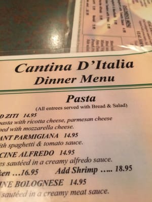 Menu photo 4 Cantina D'Italia Fairfax, VA Menu photo 4 Cantina D'Italia Fairfax, VA