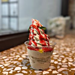Caffè Panna - Basil Soft Serve Special